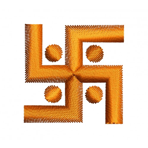 Jainism Embroidery Symbol