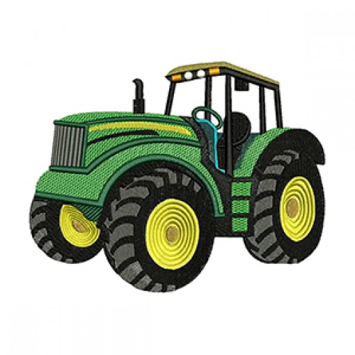 John Deere Tractor Embroidery Design