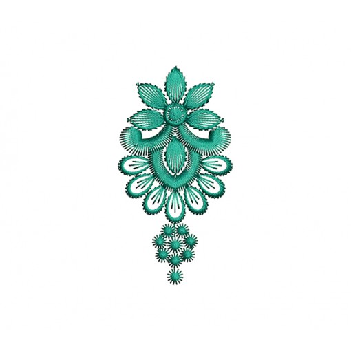 Jumka Style Embroidery Patch
