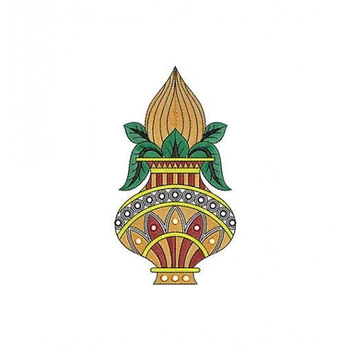 Kalash Embroidery Design
