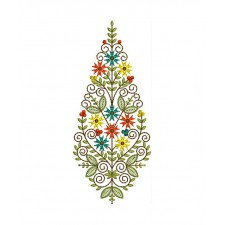Kashmiri Embroidery Curtains Design
