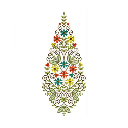 Kashmiri Embroidery Curtains Design