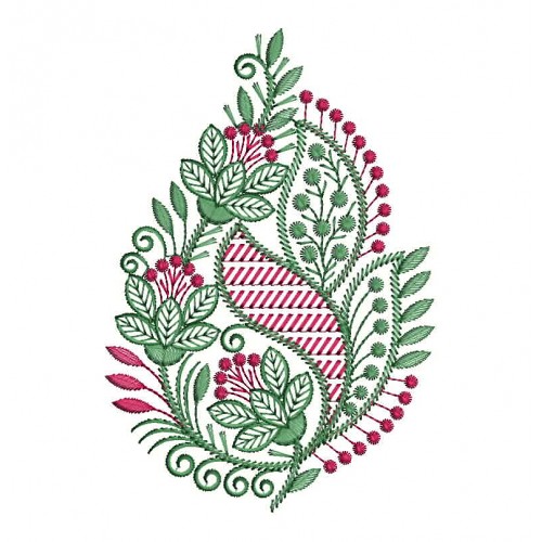 Kashmiri Shawl Embroidery Design