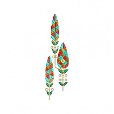 Kitchen Curtain Embroidery Pattern