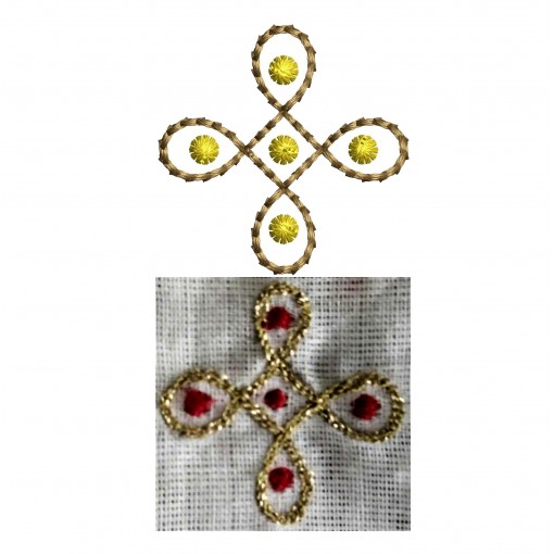 Kolam Embroidery Kolam Embroidery