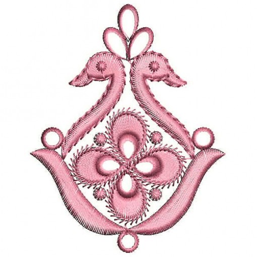 Latest Mirror Work Applique Embroidery Design 24801