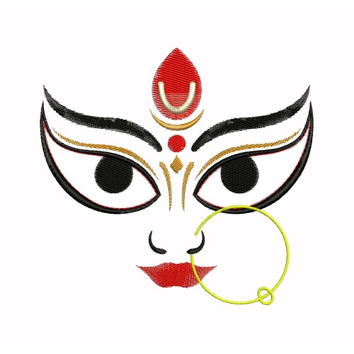 Maa Durga Embroidery