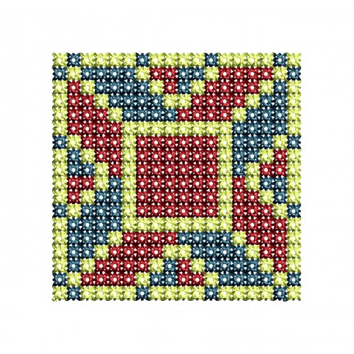 Machine Embroidery Cross Stitch Design