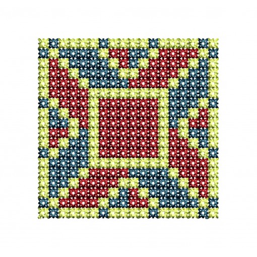 Machine Embroidery Cross Stitch Design