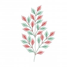 Elegant Two-Tone Embroidery Base Design (18.8cm x 11.4cm, 2 Colors) Elegant Two-Tone Embroidery Base Design (18.8cm x 11.4cm, 2 Colors)
