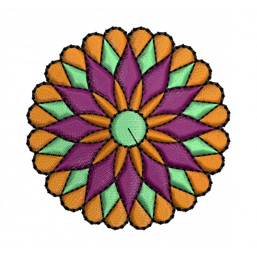 Mandala Art Embroidery