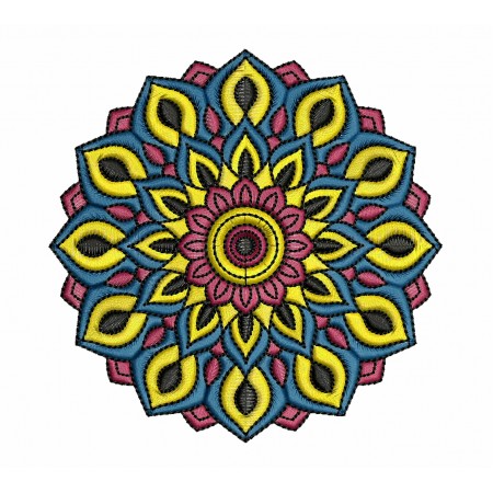 Mandala Design For Embroidery Machine