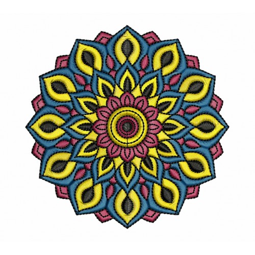 Mandala Design For Embroidery Machine