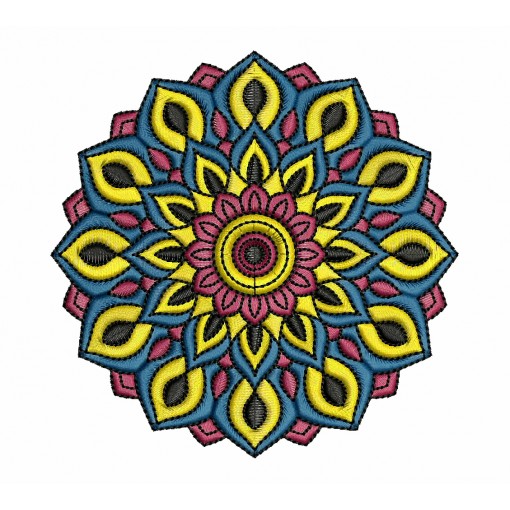 Mandala Design For Embroidery Machine