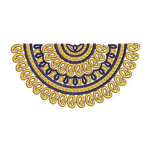 Mandala Embroidery Design