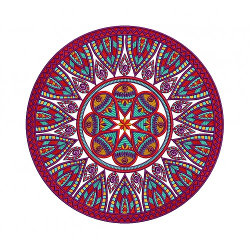 Mandala Embroidery Pattern