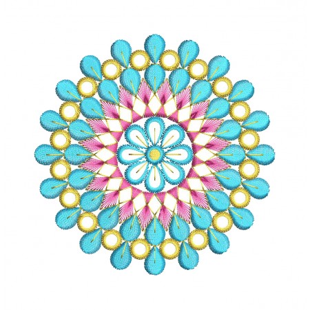 Mandala Machine Embroidery Design