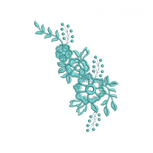 Maxi Dress Embroidery Patch