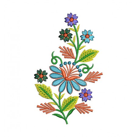 Mexican Style Embroidery Design