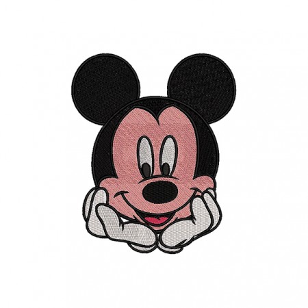 Mickey Mouse Embroidery Design