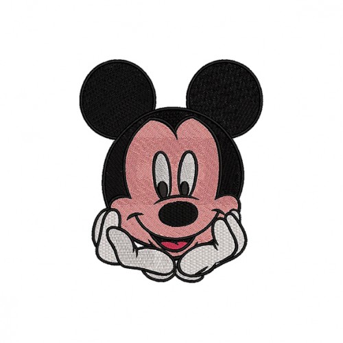 Mickey Mouse Embroidery Design