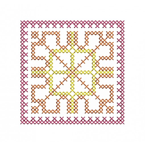 Mini Cross Stitch Embroidery Design