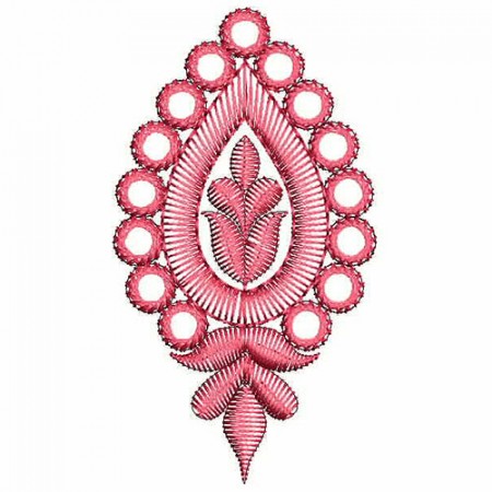 Mirror Work Applique Embroidery Design 24785