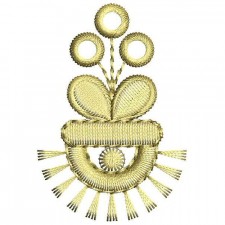 Mirror Work Applique Embroidery Design 24803