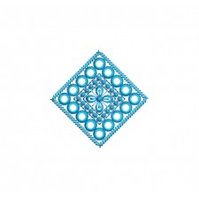 Mirror Work Door Decor Embroidery Patch