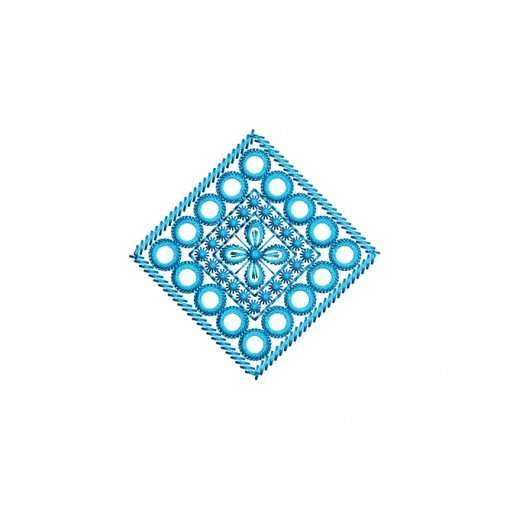 Mirror Work Door Decor Embroidery Patch