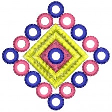Mirror Work Embroidery Motif 26234 Mirror Work Embroidery Motif 26234