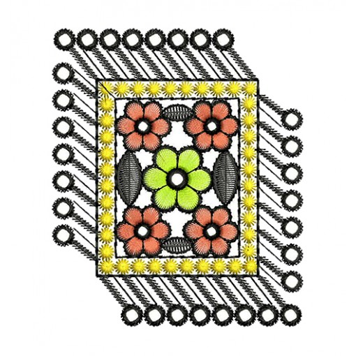 Modern Style Ethnic Embroidery Patch