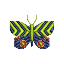 Moth Butterfly Machine Embroidery Design
