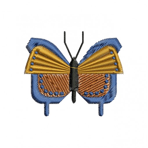 Moth Embroidery Design