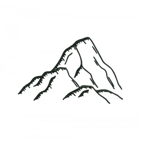 Mountain Embroidery Pattern