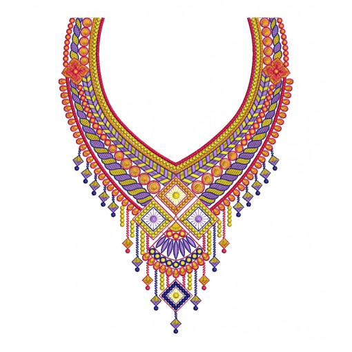 Punjabi Suit Embroidery Design
