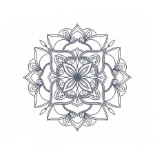 Neon Mandala Embroidery