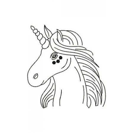 Unicorn Embroidery Design