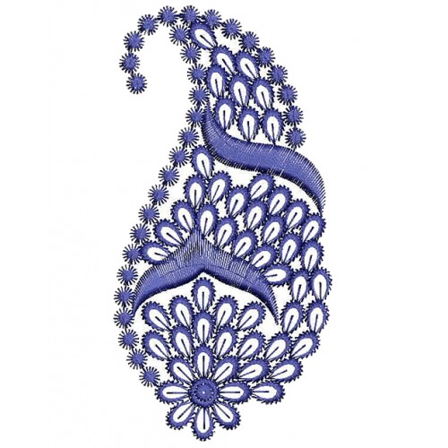 Paisley Embroidery For Tote Bags