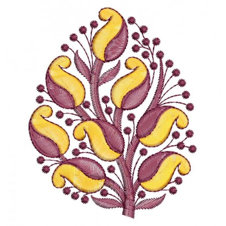 Paisley Embroidery Pattern
