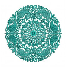 Paisley Machine Embroidery Design