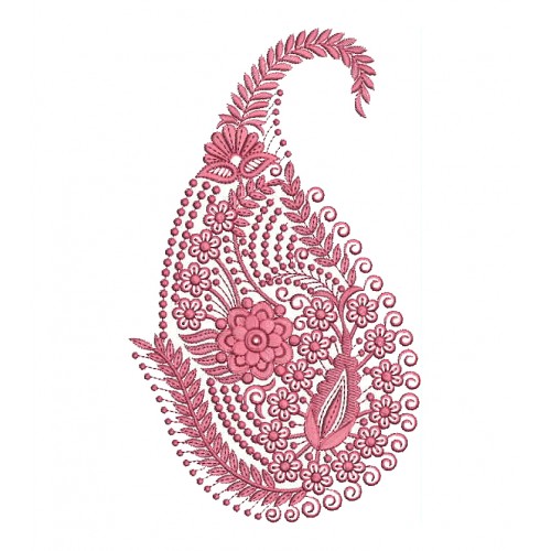Paisley Patch Embroidery Pattern