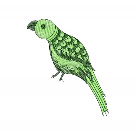 Parrot Embroidery Pattern