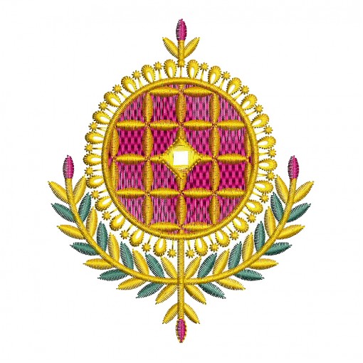 Patch Applique Embroidery Design