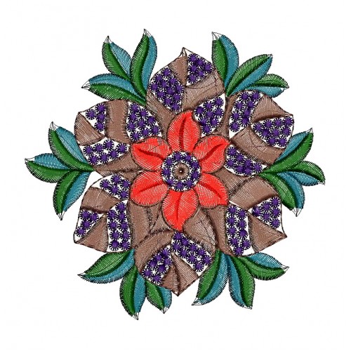 Patch Embroidery Design 12951