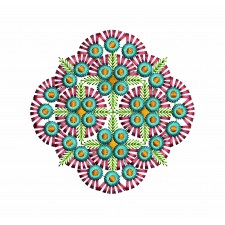 Patch Embroidery Design 18437