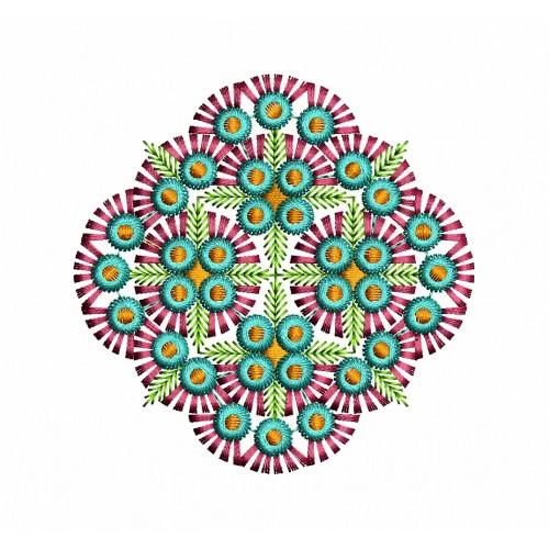 Patch Embroidery Design 18437