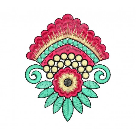 Patch Embroidery Design 18680