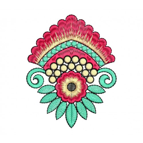 Patch Embroidery Design 18680