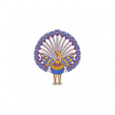 Peacock Machine Embroidery Pattern Peacock Machine Embroidery Pattern